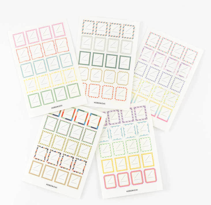 Hobonichi Frame Stickers for Dates