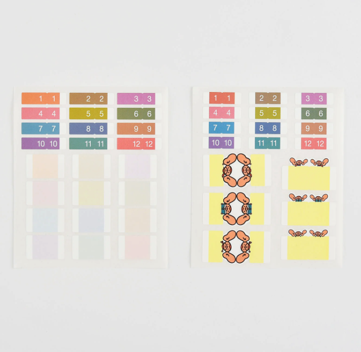 Hobonichi Index Stickers
