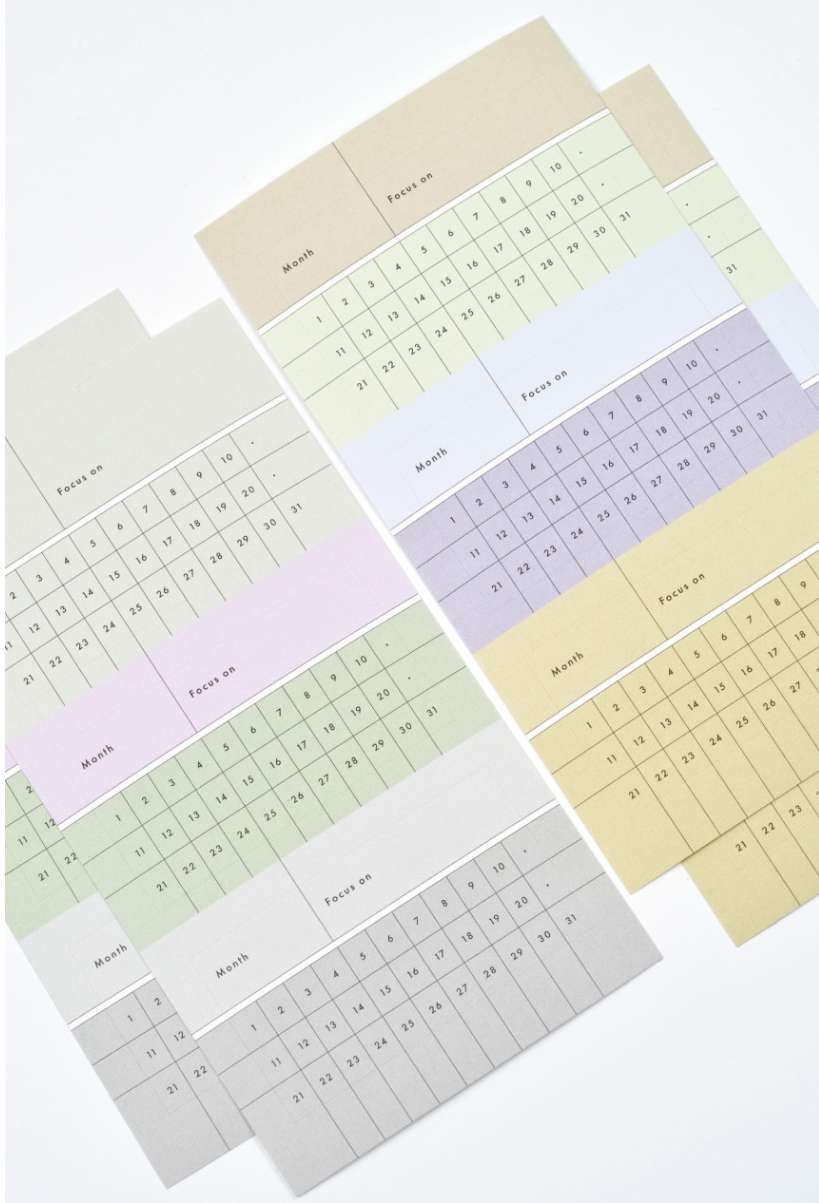 Analogue Keeper Monthly Tracking Sticker