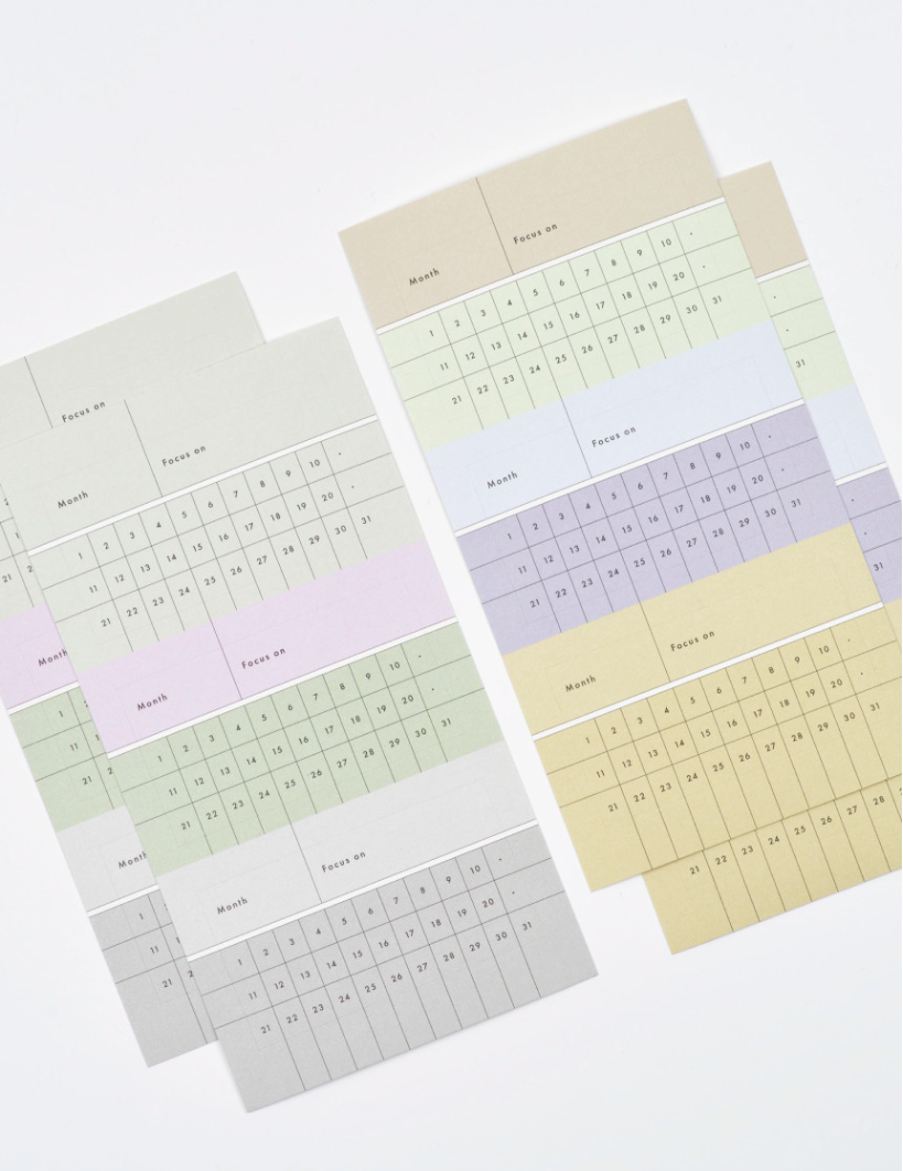 Analogue Keeper Monthly Tracking Sticker