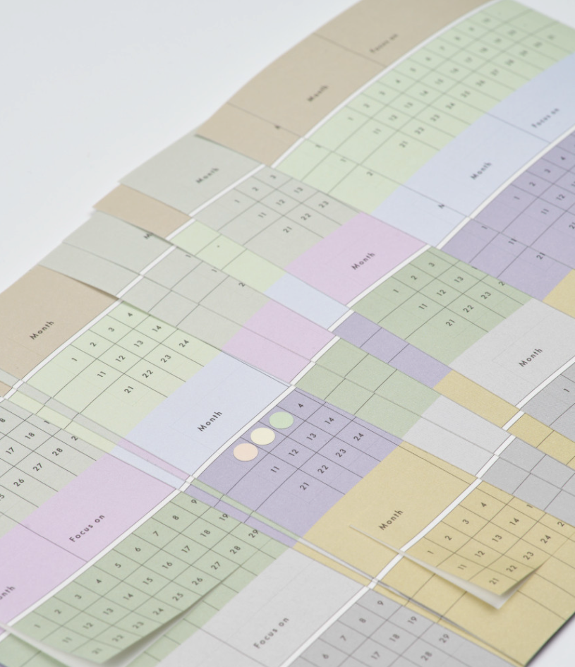 Analogue Keeper Monthly Tracking Sticker