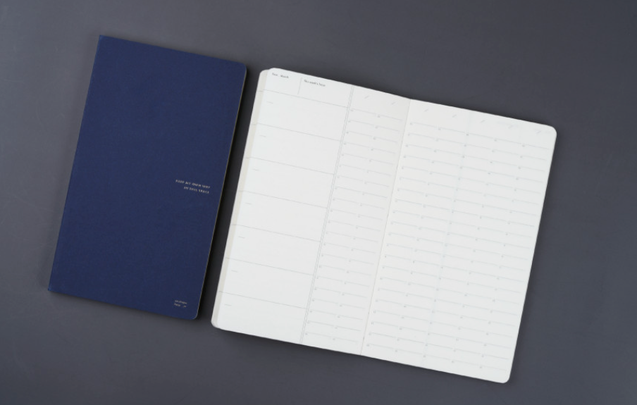 Analogue Keeper Space Diary: 6 Months B6 (2 colours)