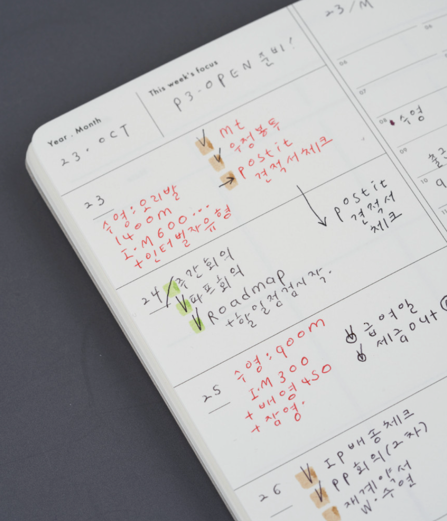 Analogue Keeper Space Diary: 6 Months B6 (2 colours)