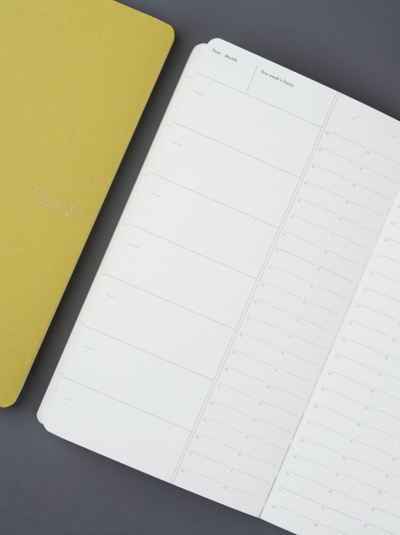 Analogue Keeper Space Diary: 1 Year B6 (2 Colours)