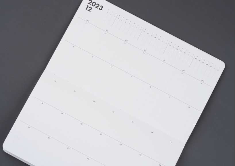 Analogue Keeper 2026 Diary: Monthly