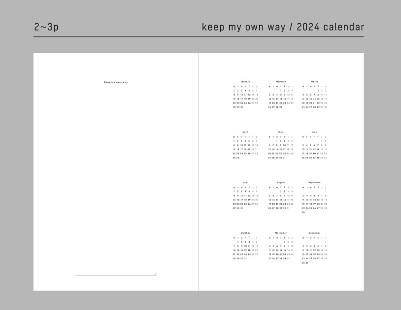 Analogue Keeper 2026 Diary: Daily