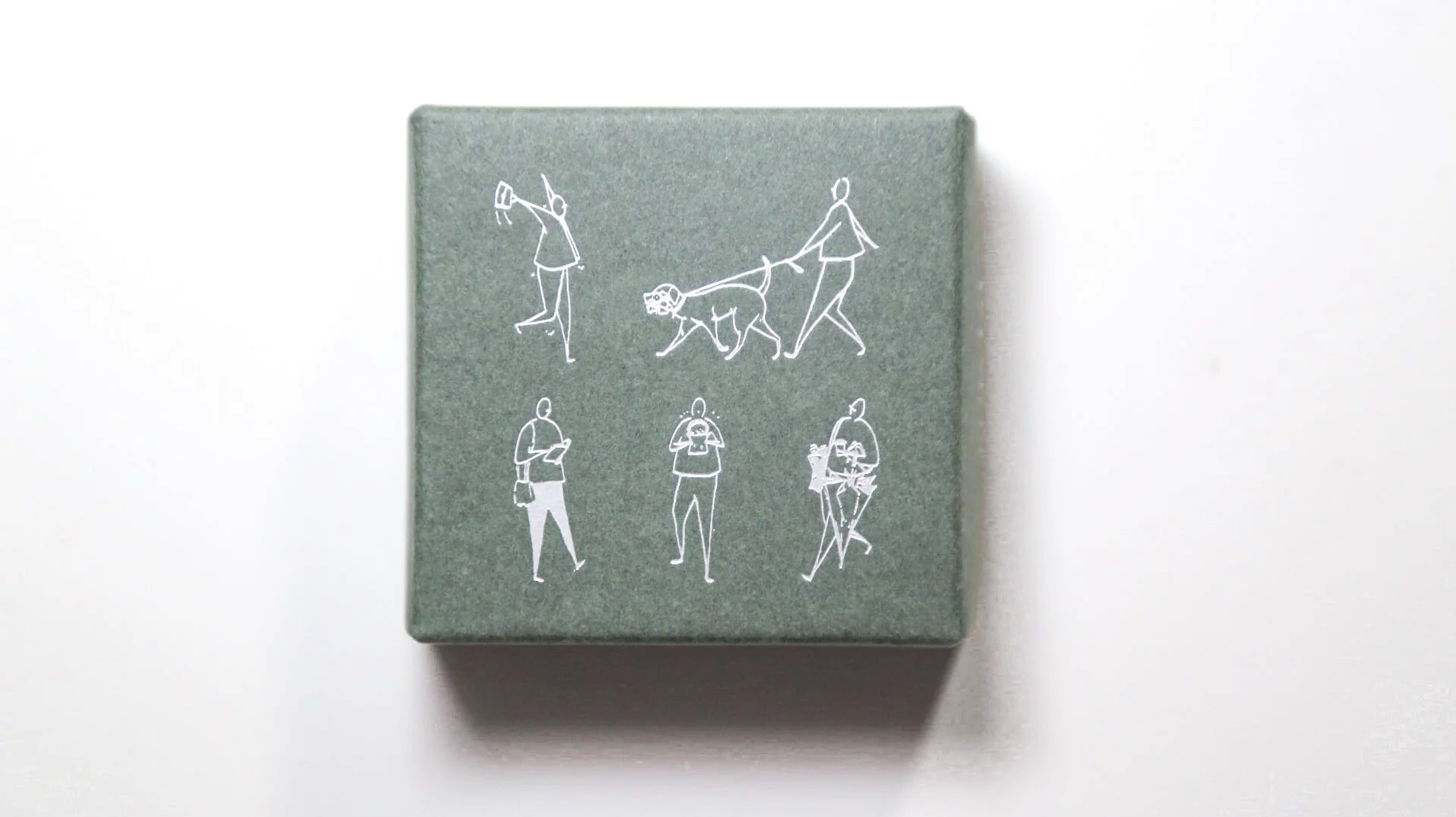 Modaizhi One Day with Plants Rubber Stamp Set (4 sets)