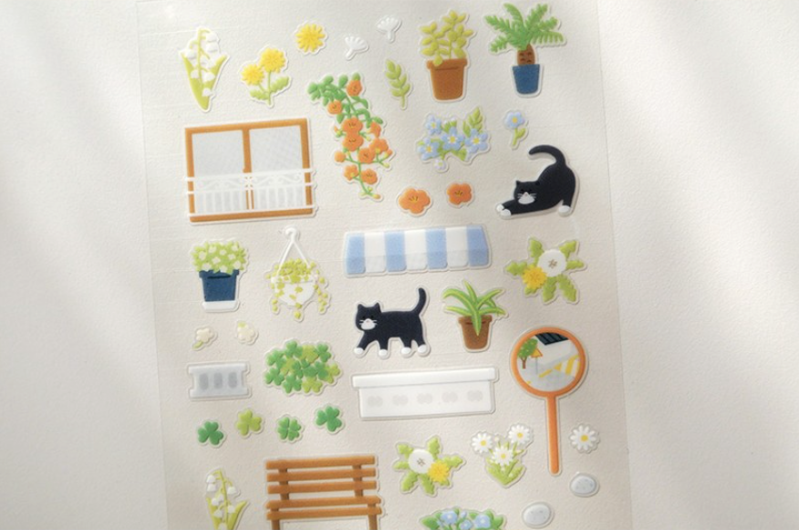 Suatelier A Green Alley Stickers