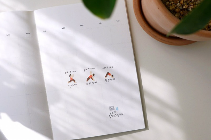 Mini Series Stickers- Deco.15 Workout