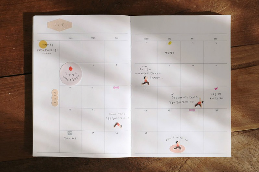 Mini Series Stickers- Deco.15 Workout