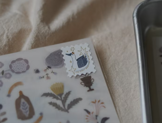 Ivy Snow Aroma Rub-On Stickers