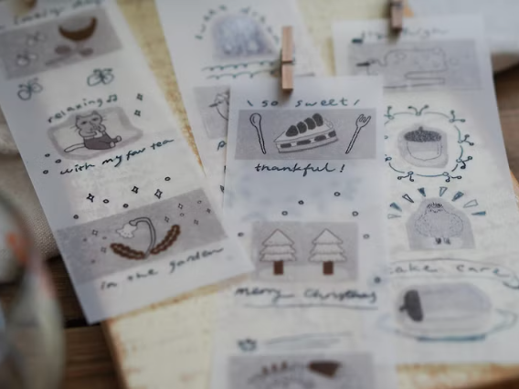 Ivy Snow Lazy Afternoon Washi Tape
