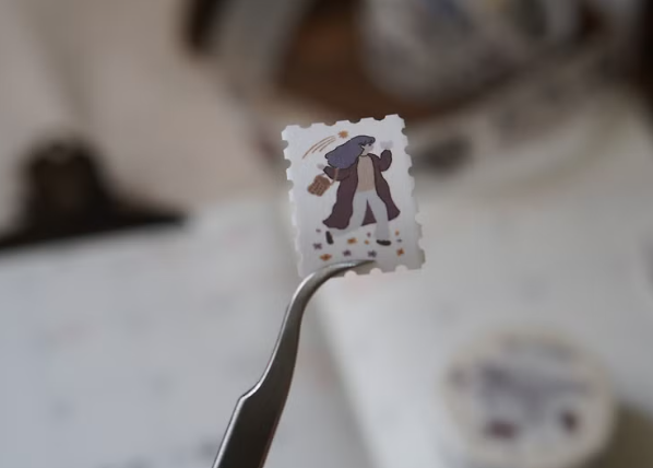 Ivy Snow Flowers, animals & a good day Paper Release Tape