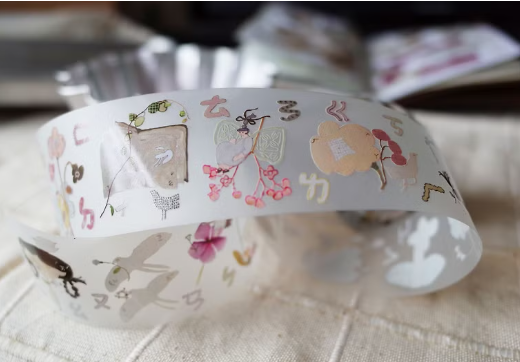 Misshoegg Phonetic Garden Matte PET Tape