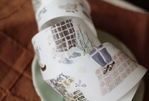 Misshoegg Corner Garden Washi Tape with release paper