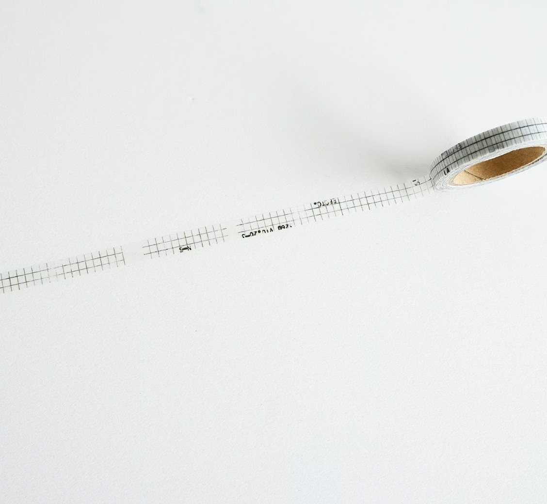 Yohaku Original Washi Tape 7mm- (L-013) Shizukanairo