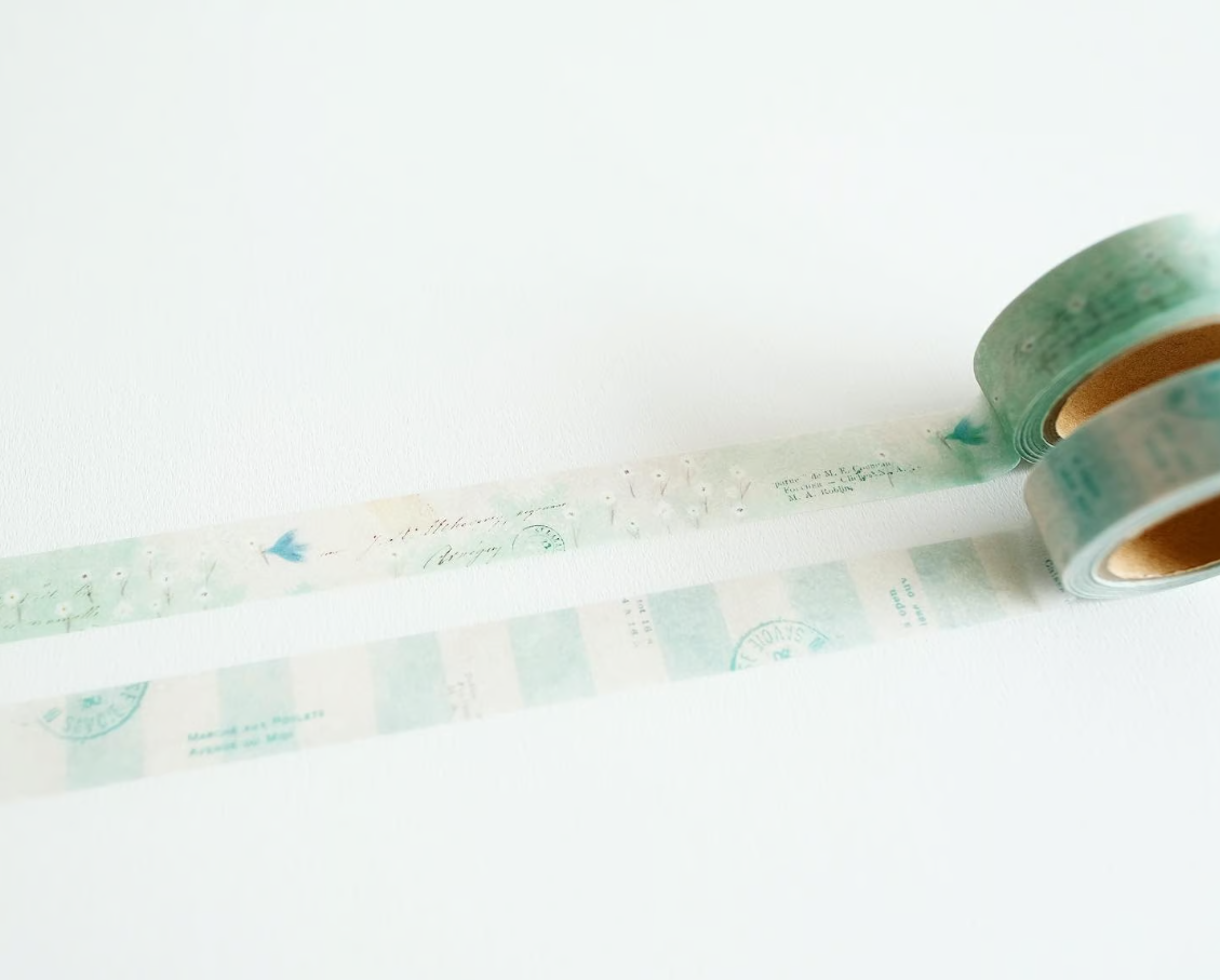 Yohaku Original Washi Tape- (Y-133) Tsukimisou