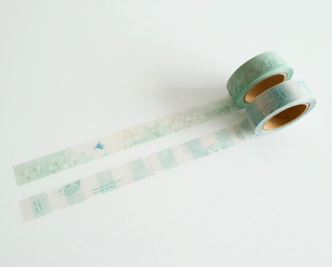 Yohaku Original Washi Tape- (Y-133) Tsukimisou