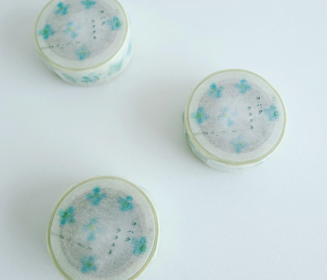 Yohaku Original Washi Tape- (Y-136) Utatane