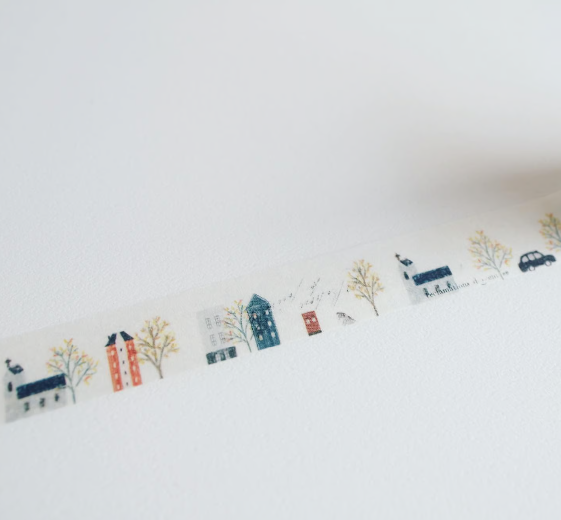 Yohaku Original Washi Tape- (Y-137) Hitritabi
