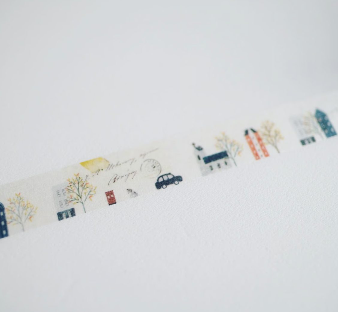 Yohaku Original Washi Tape- (Y-137) Hitritabi