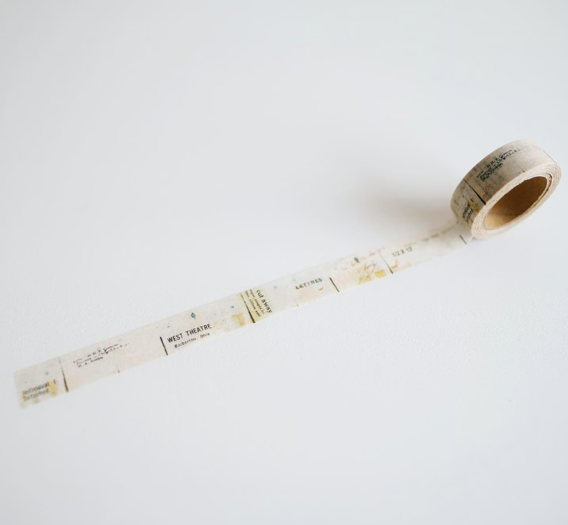 Yohaku Original Washi Tape- (Y-138) Tooikioku