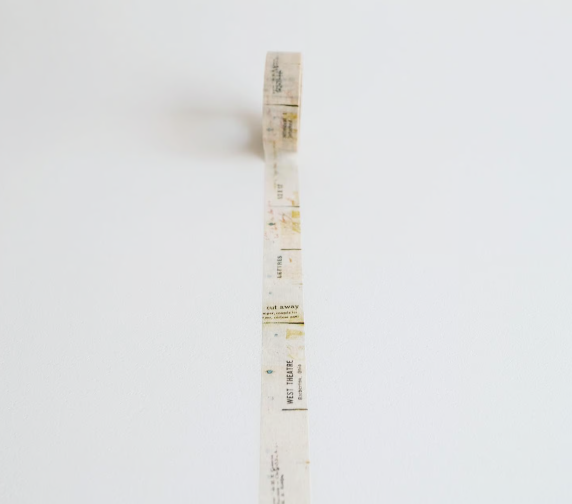 Yohaku Original Washi Tape- (Y-138) Tooikioku