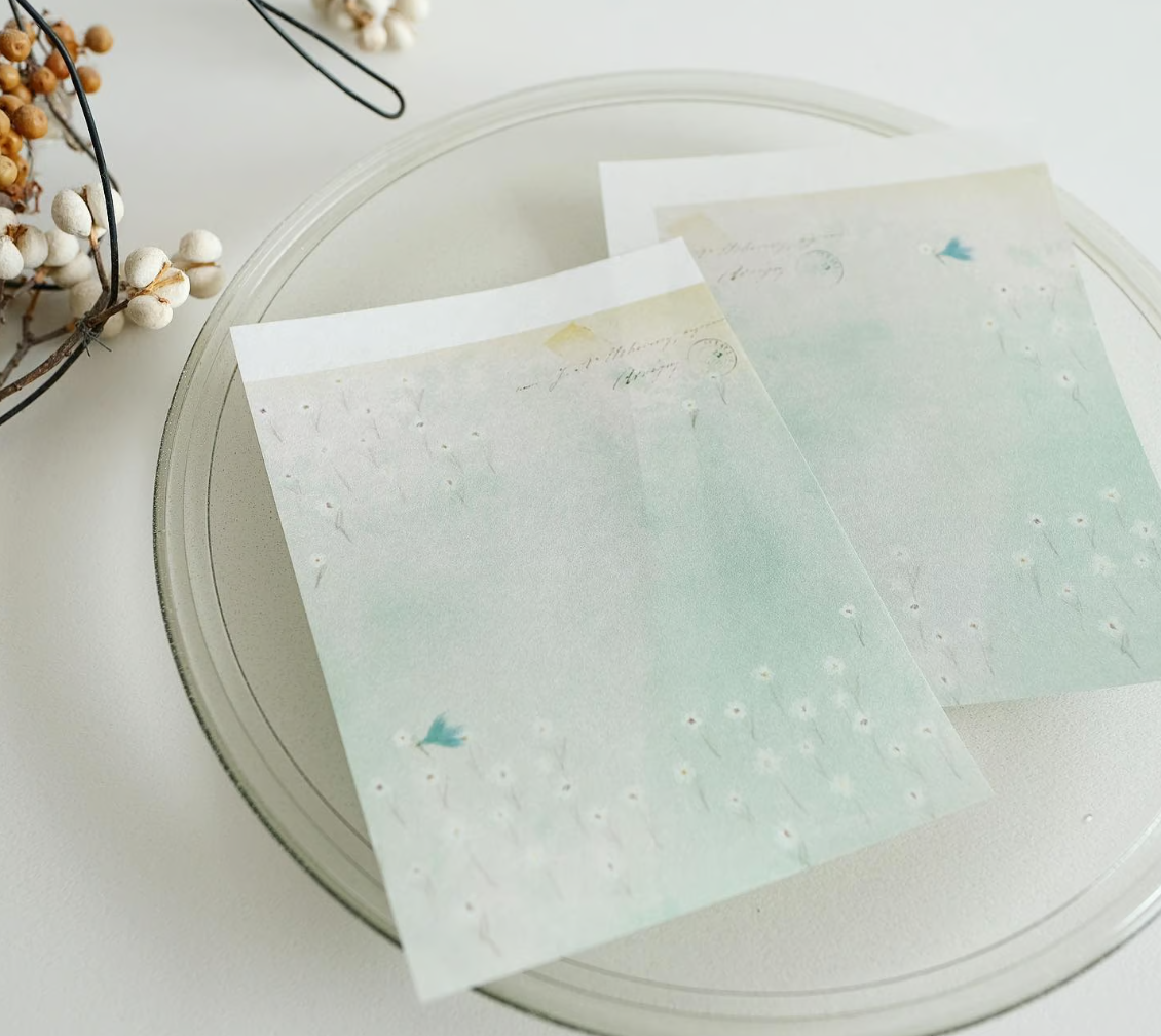 Yohaku Tracing Paper Memo Pad- (M-114) Diary