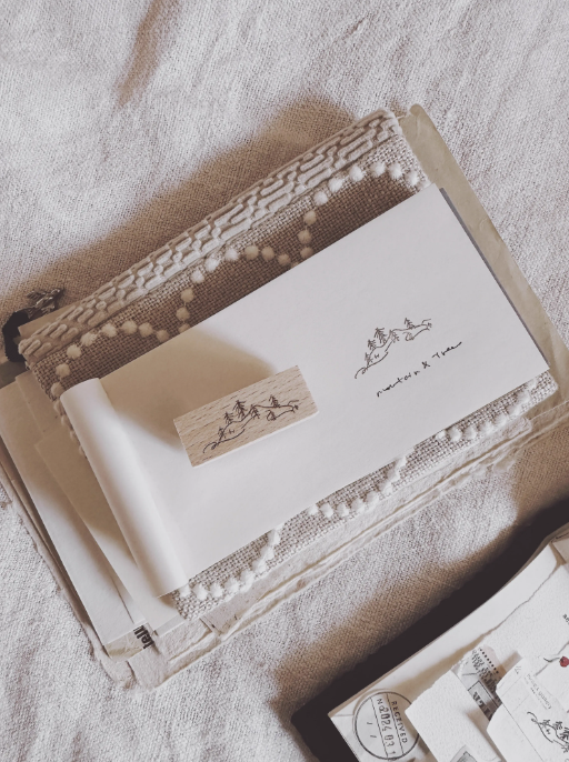 Penny Fei With Nature Rubber Stamps (2 types)