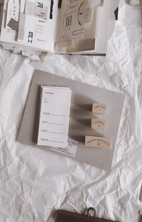 Penny Fei Arrow Words Rubber Stamps (6 types)
