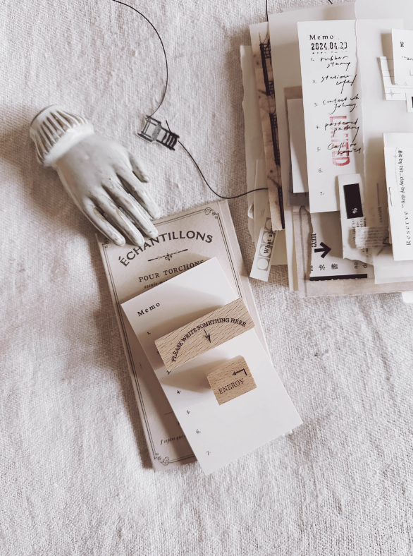 Penny Fei Arrow Words Rubber Stamps (6 types)