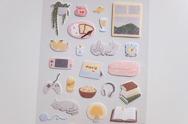 Suatelier Lazy Sunday Stickers