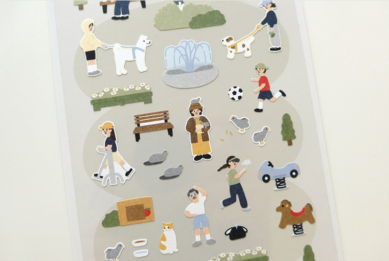 Suatelier In the Park Stickers