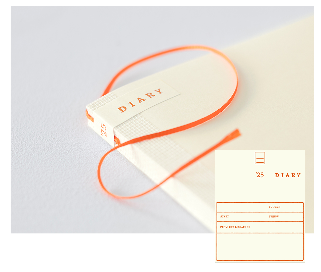 Midori 2025 MD Notebook Diary-A6