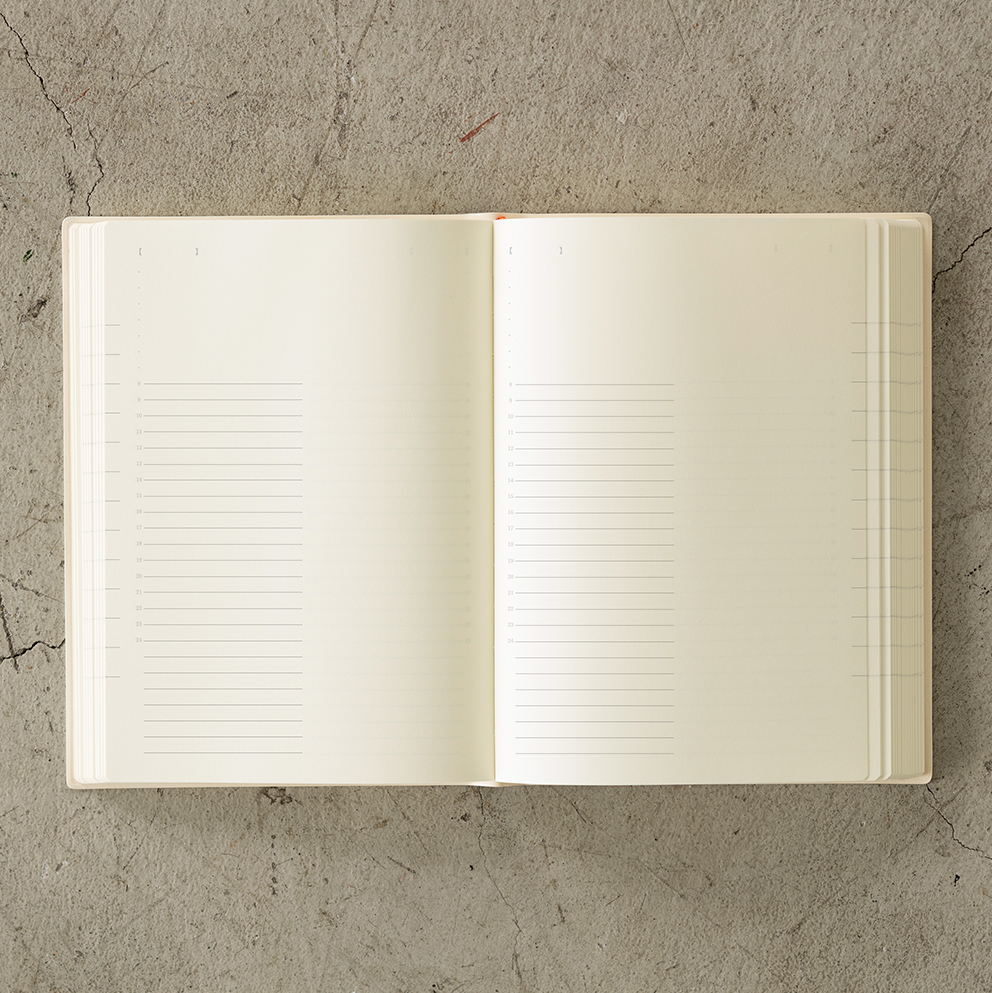 Midori 2024 MD 1 Day 1 Page Diary-A5