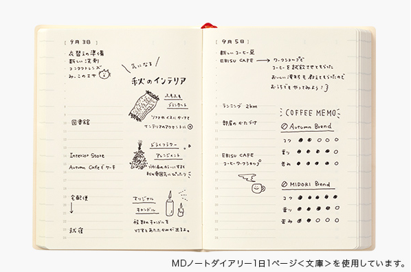 Midori 2024 MD 1 Day 1 Page Diary-A5