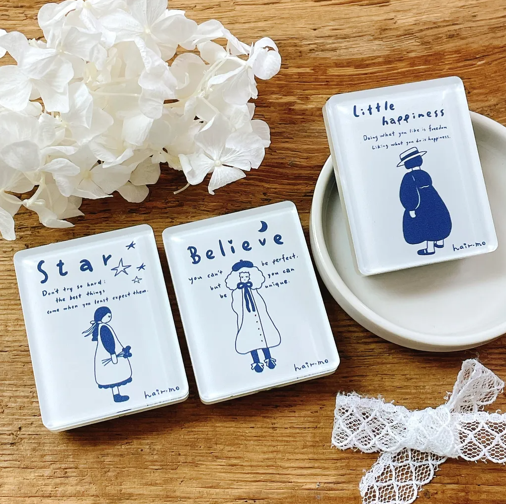 Little Happiness Acrylic Rubber Stamps (3 designs)