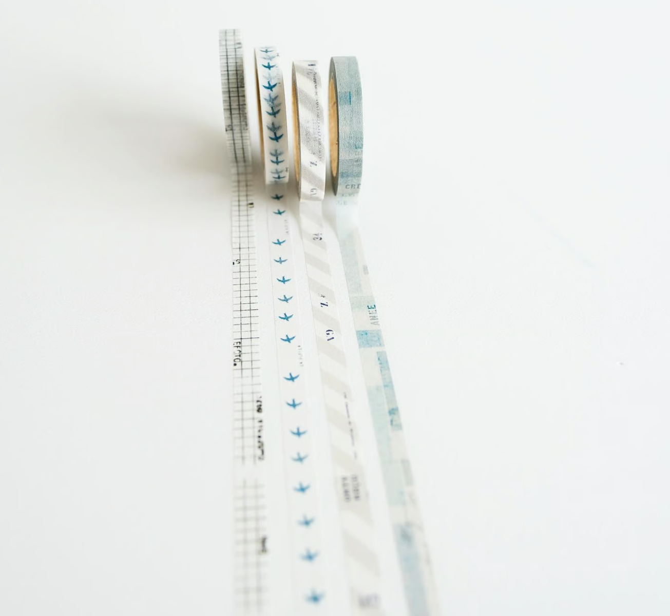 Yohaku Original Washi Tape 7mm- (L-010) Mizuno Uta