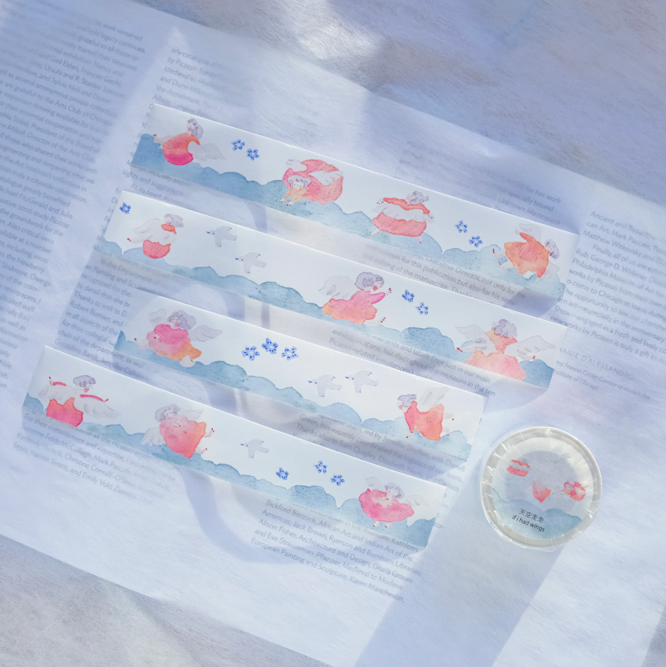 dodolulu Washi Tape: If I had Wings