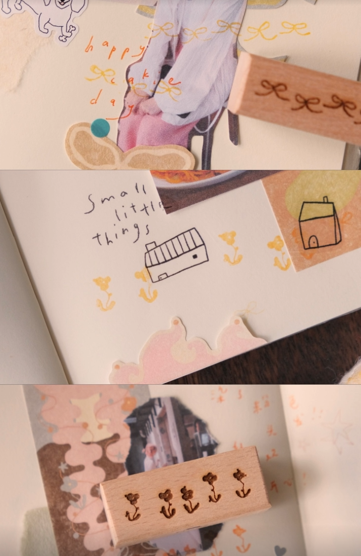 bighands Wanderlust in Dressing Part II Rubber Stamps (4 designs)