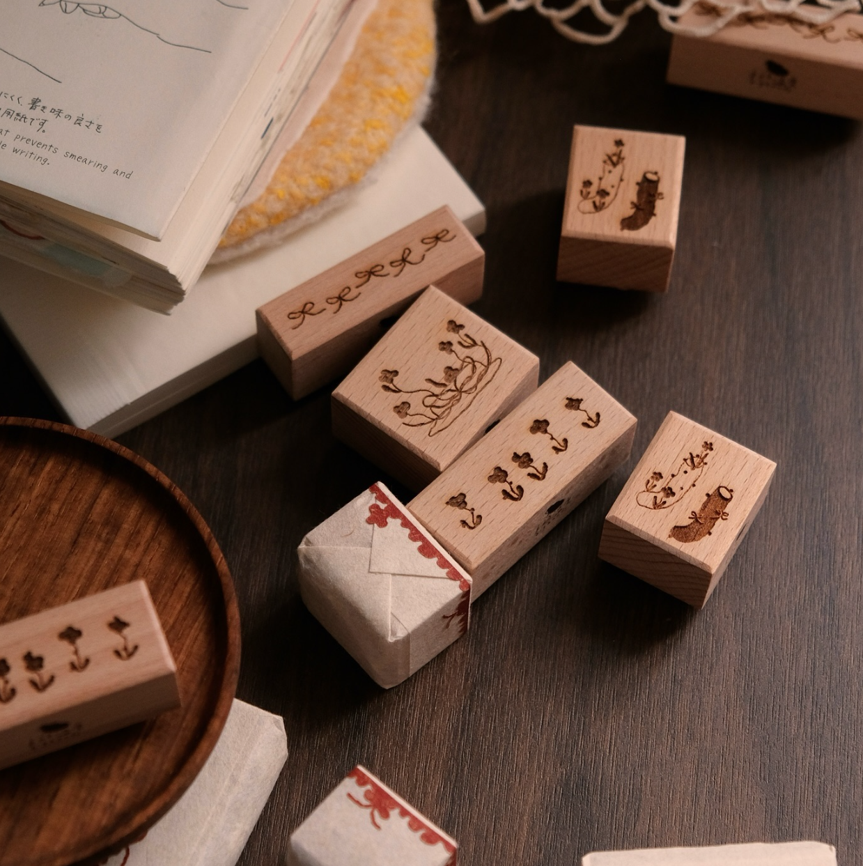bighands Wanderlust in Dressing Part II Rubber Stamps (4 designs)