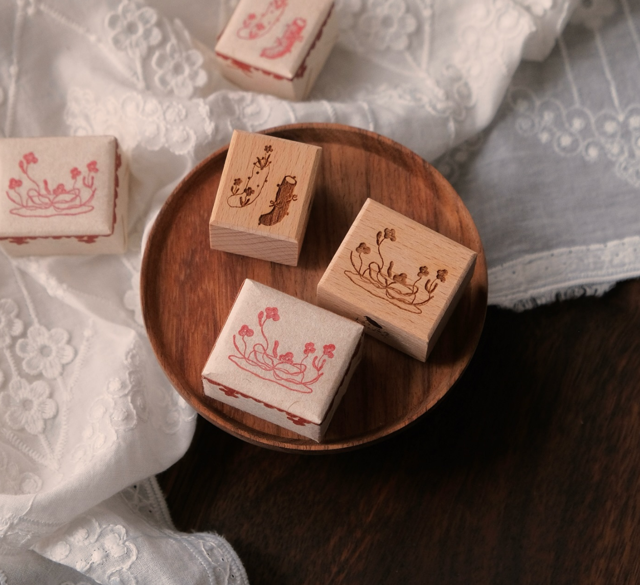 bighands Wanderlust in Dressing Part II Rubber Stamps (4 designs)