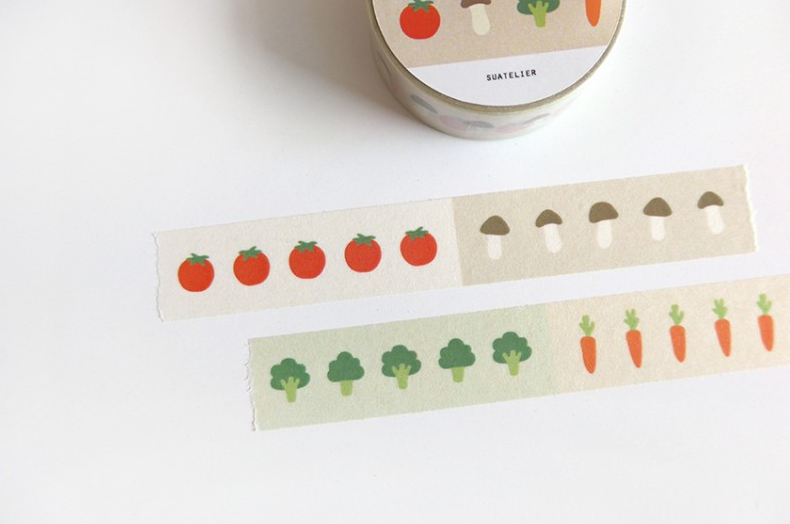 Suatelier Masking Tape: Illustration.04