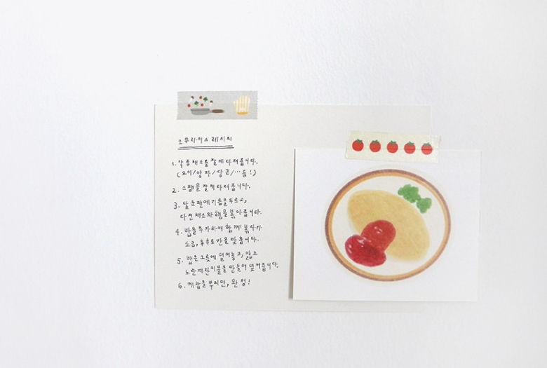 Suatelier Masking Tape: Illustration.04