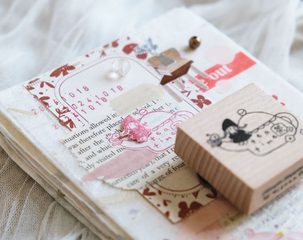 Simple Happiness Rubber Stamp: Tea Lover