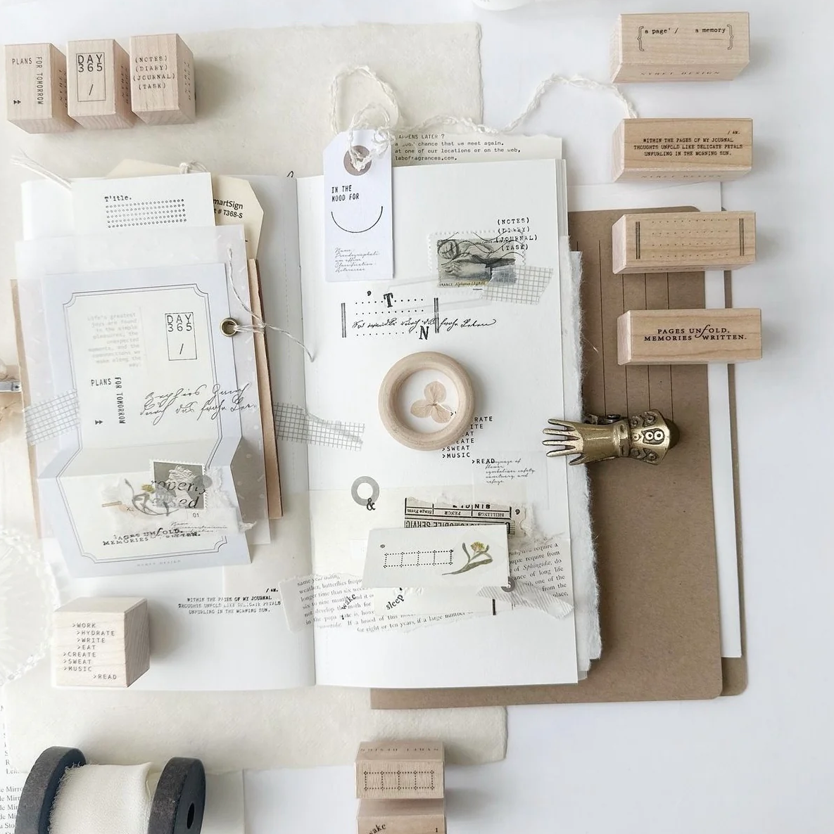 Nyret vol. 10 Rubber stamps (12 designs, sold separately)