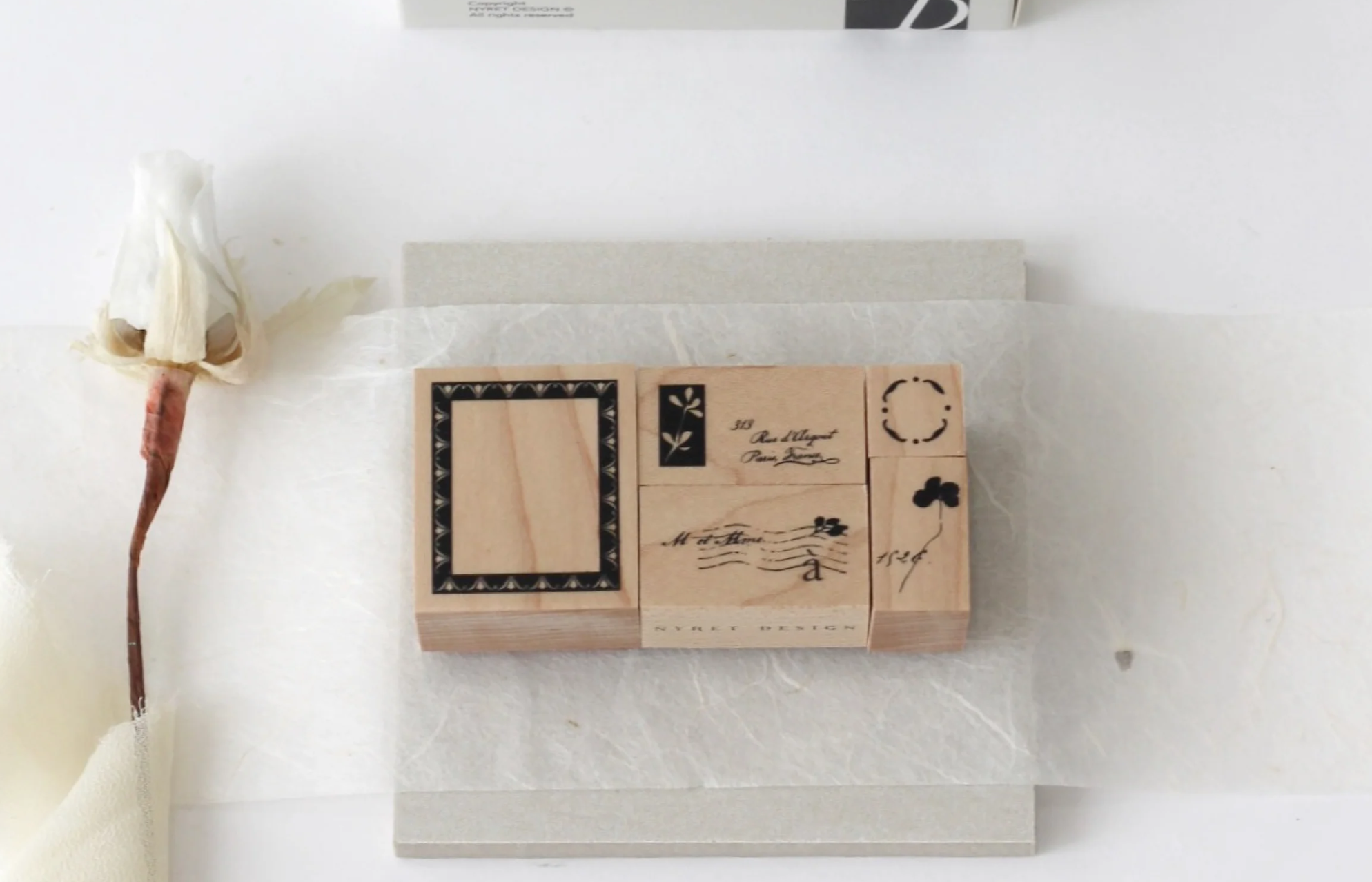 Nyret vol. 7 Bloom III Rubber Stamp Set (set of 5)