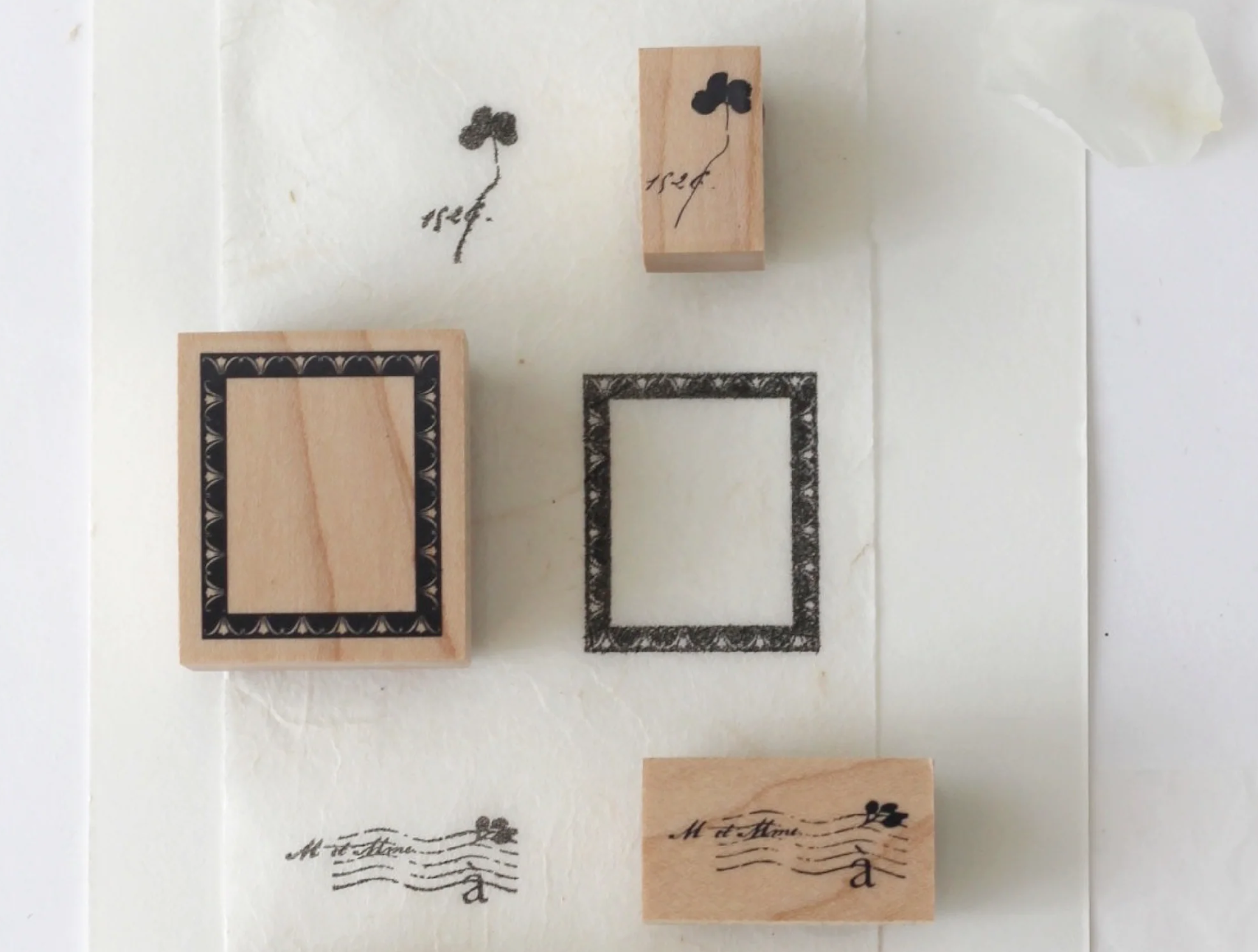 Nyret vol. 7 Bloom III Rubber Stamp Set (set of 5)
