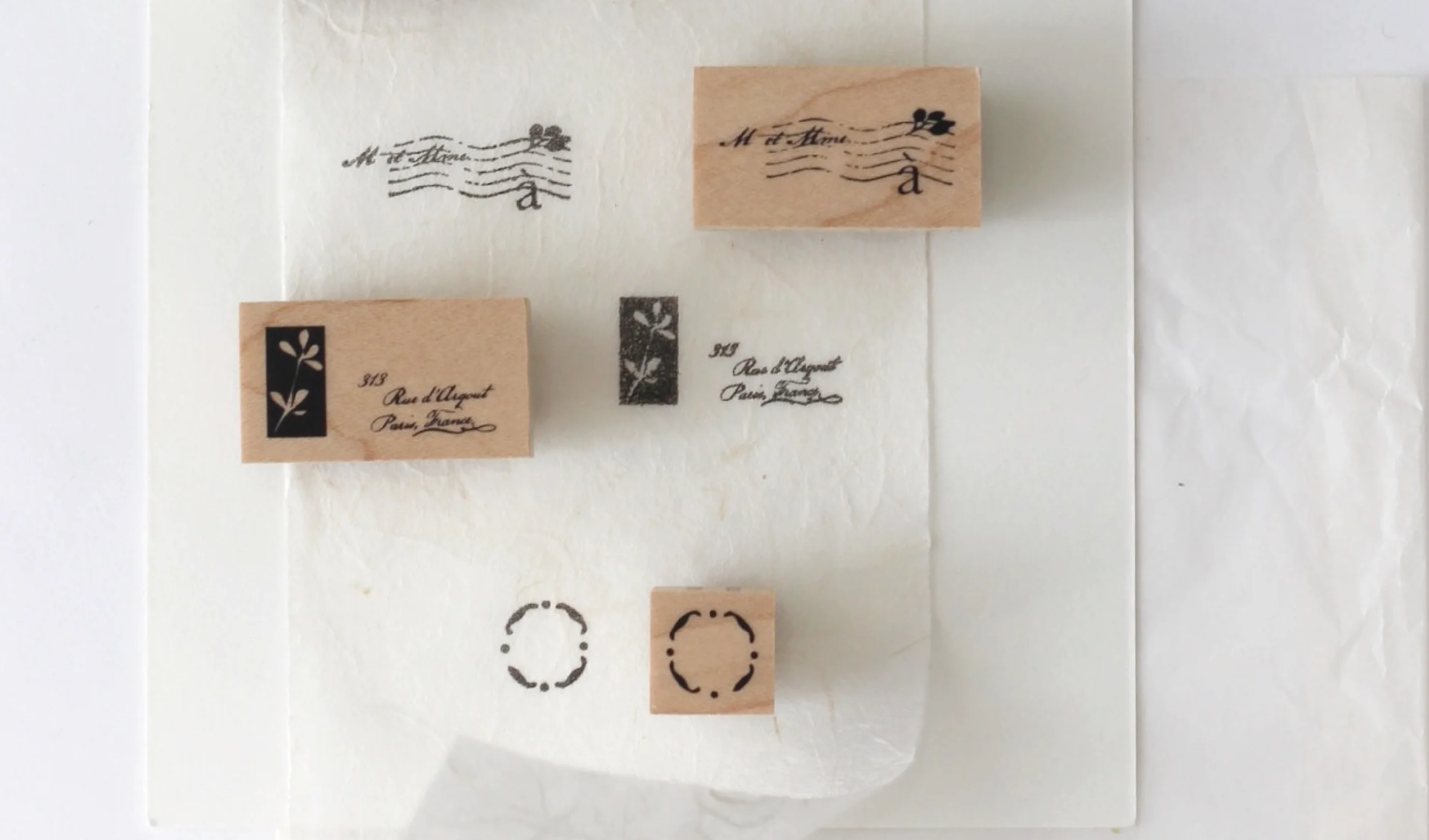 Nyret vol. 7 Bloom III Rubber Stamp Set (set of 5)