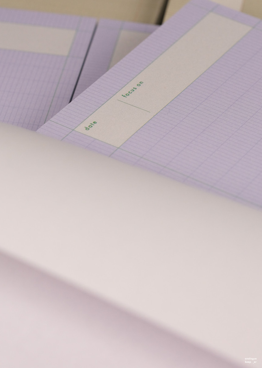 Analogue Keeper Brief Memo Pad (2 colours)